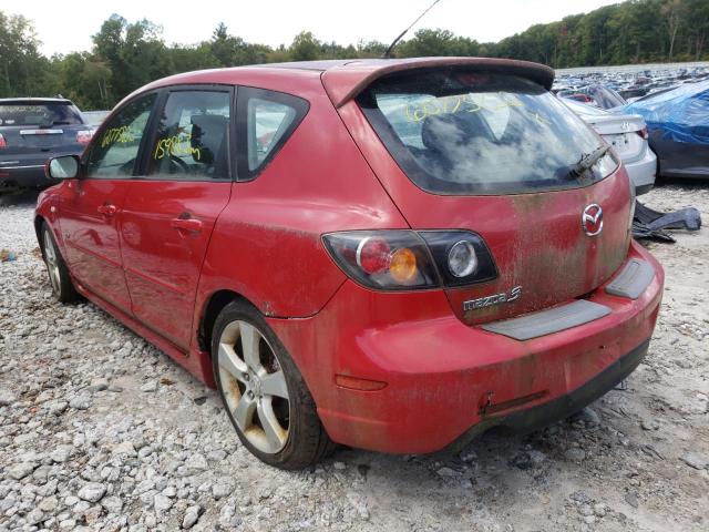 JM1BK144561467312 - 2006 MAZDA 3 HATCHBAC RED photo 3