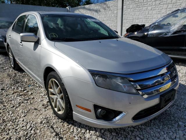 3FAHP0JGXAR141014 - 2010 FORD FUSION SEL SILVER photo 1