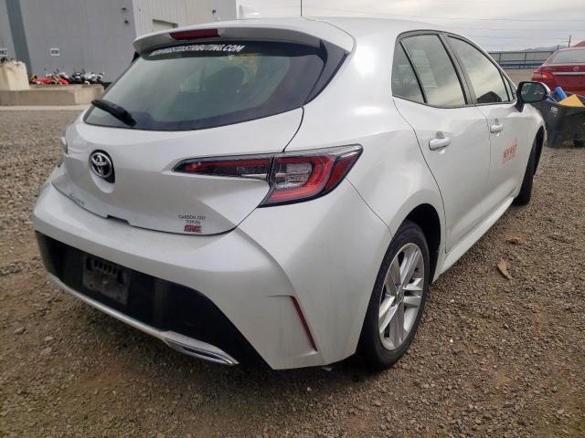 JTND4MBE1M3127099 - 2021 TOYOTA COROLLA SE WHITE photo 4