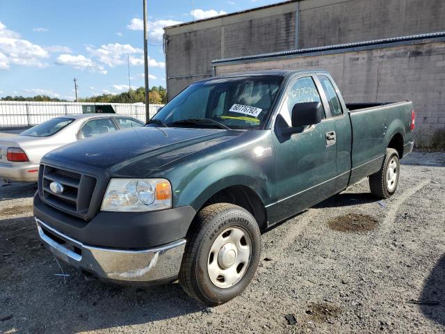 1FTRF14WX6NB03920 - 2006 FORD F150 GREEN photo 2