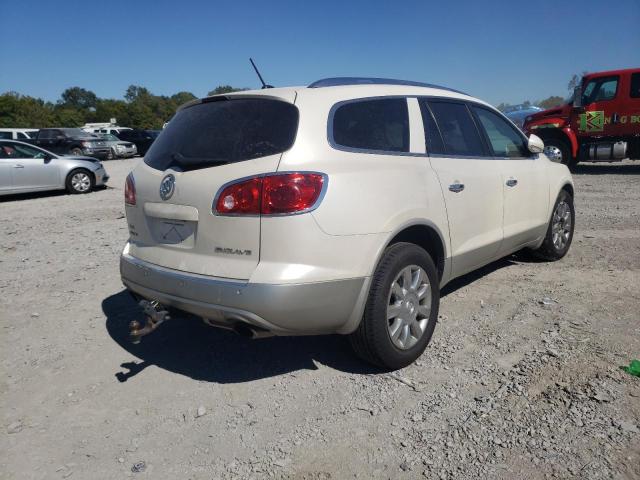 5GAKRDED0CJ151308 - 2012 BUICK ENCLAVE WHITE photo 4