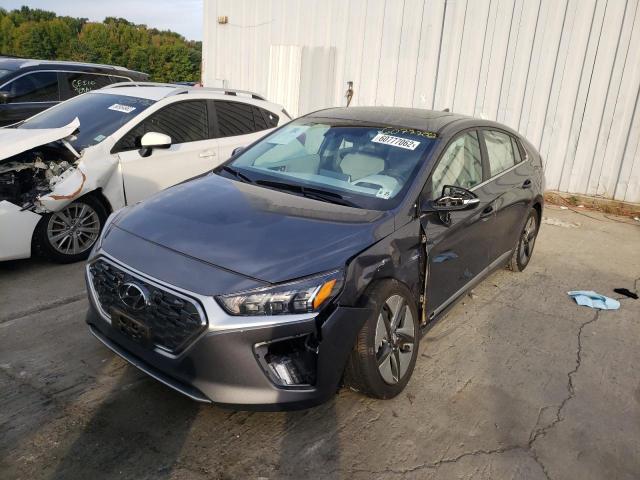 KMHC85LC2LU201061 - 2020 HYUNDAI IONIQ SEL GRAY photo 2