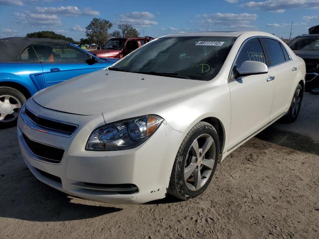 1G1ZE5E11BF352746 - 2011 CHEVROLET MALIBU LTZ თეთრი ფოტო 2