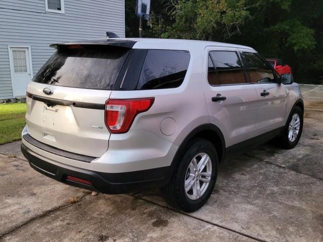 1FM5K8ARXJG83792 - 2018 FORD EXPLORER P SILVER photo 4