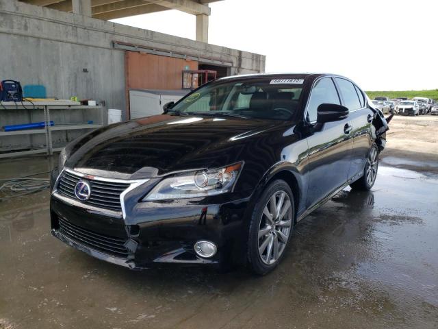 JTHBS1BL1D5004470 - 2013 LEXUS GS 450H BLACK photo 2