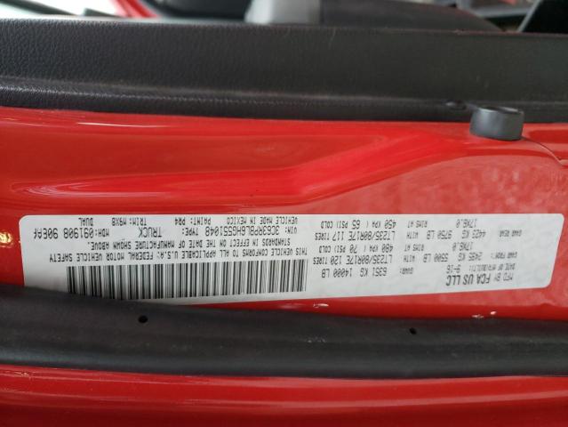 3C63RPBL6HG551048 - 2017 RAM 3500 SLT RED photo 12