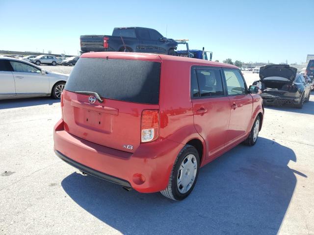 JTLZE4FE1DJ046198 - 2013 TOYOTA SCION XB წითელი ფოტო 4