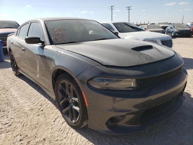 2C3CDXHG2NH141719 - 2022 DODGE CHARGER GT GRAY photo 1