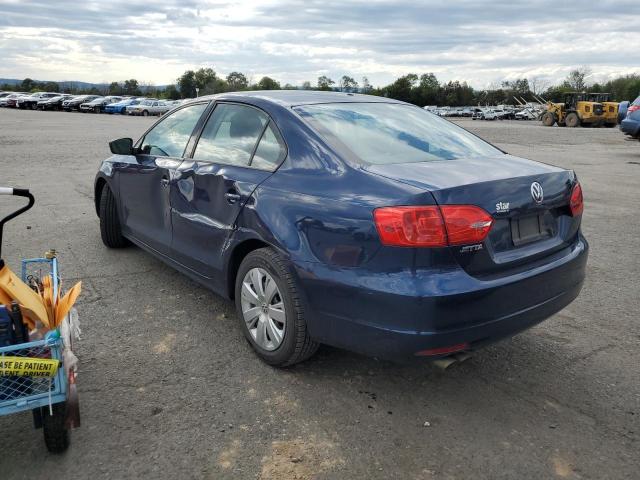 3VW2K7AJXCM354903 - 2012 VOLKSWAGEN JETTA BASE 蓝色 照片 3