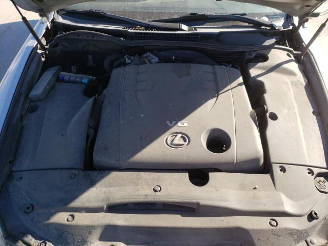 JTHBK262062006240 - 2006 LEXUS IS 250 SILVER photo 7