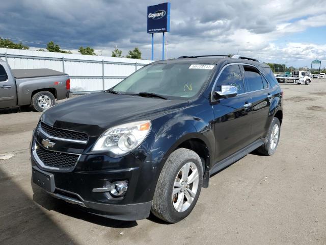 2GNALFEC0B1249978 - 2011 CHEVROLET EQUINOX BLACK photo 2