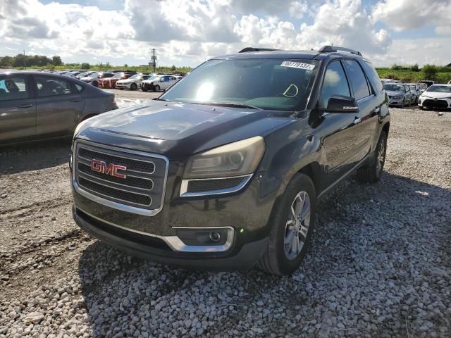 1GKKRRKD3FJ163767 - 2015 GMC ACADIA SLT Negro foto 2