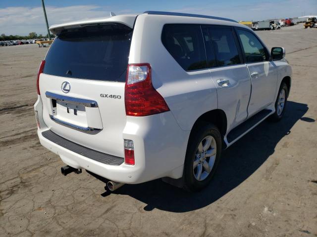 JTJBM7FX0B5026773 - 2011 LEXUS GX 460 WHITE photo 4