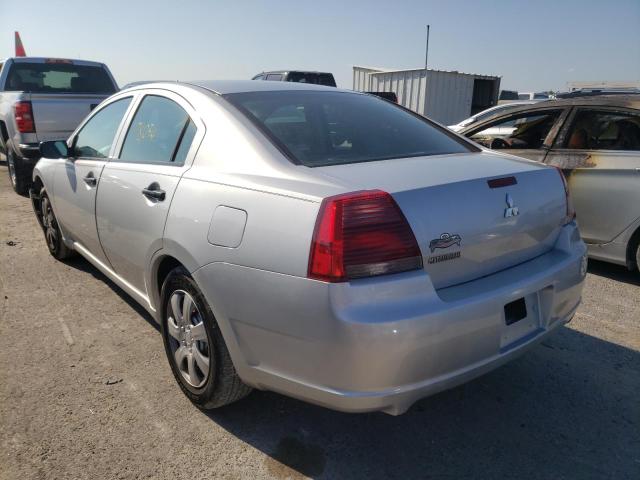 4A3AB26F28E013303 - 2008 MITSUBISHI GALANT DE SILVER photo 3