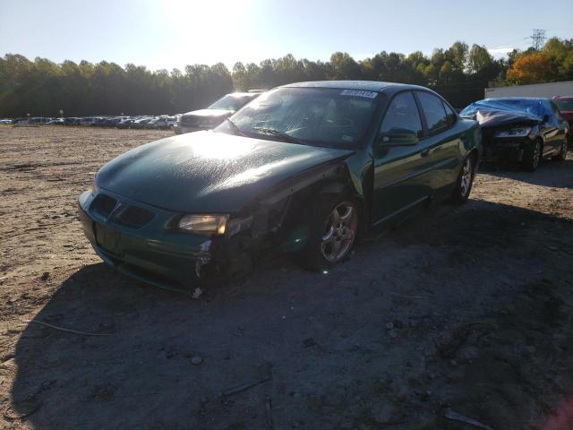 1G2WP52K2WF263313 - 1998 PONTIAC GRAND PRIX GREEN photo 2
