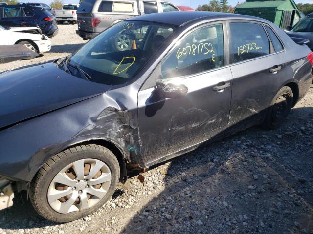 JF1GE61688G510370 - 2008 SUBARU IMPREZA 2. GRAY photo 9