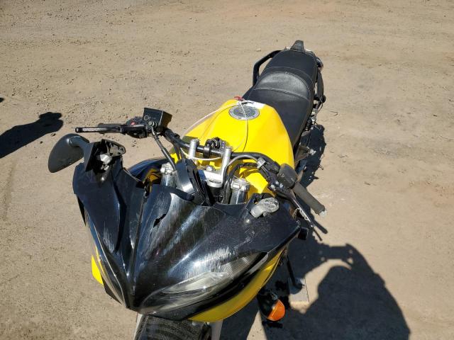 JYARJ08E46A006886 - 2006 YAMAHA FZ6 S YELLOW photo 9