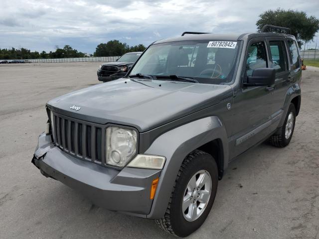 1C4PJMAK0CW143115 - 2012 JEEP LIBERTY SP GRAY photo 2