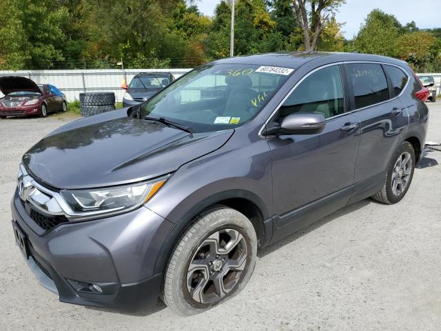 5J6RW2H87HL004921 - 2017 HONDA CR-V GRAY photo 2