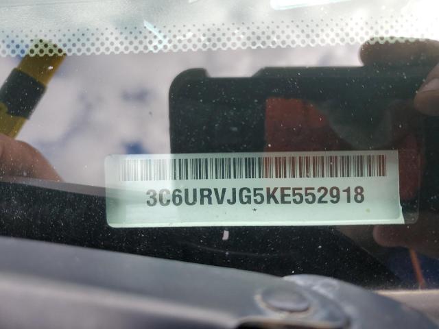 3C6URVJG5KE552918 - 2019 RAM PROMASTER 白色 照片 10