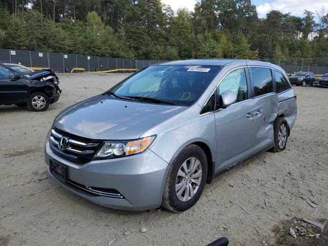 5FNRL5H30GB101027 - 2016 HONDA ODYSSEY SE GRAY photo 2