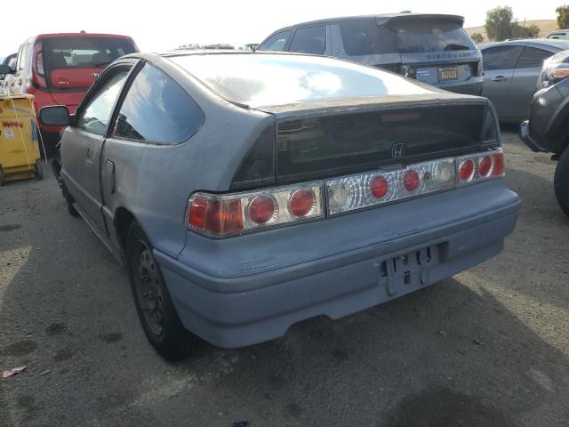 JHMED835XKS006121 - 1989 HONDA CIVIC CRX GRAY photo 3