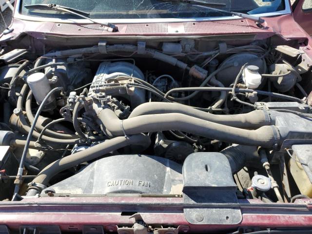 1FTDF15NXMPA26614 - 1991 FORD F150 RED photo 7