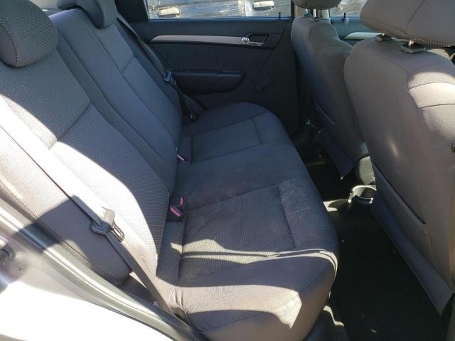 KL1TD56667B061160 - 2007 CHEVROLET AVEO BASE GRAY photo 6