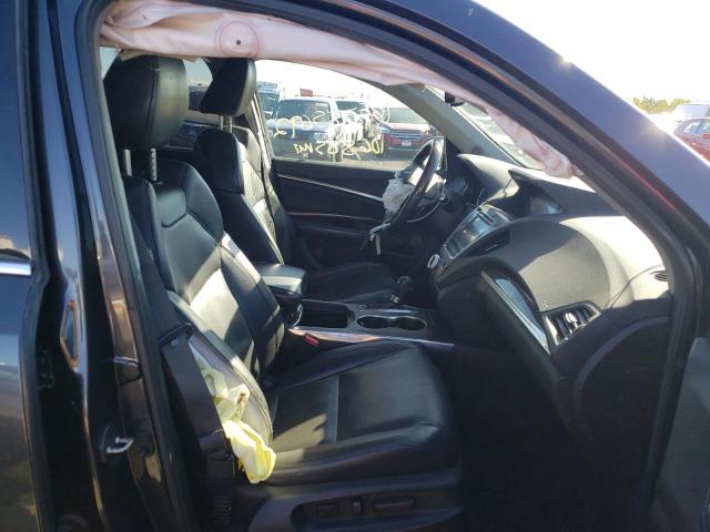 5FRYD4H81EB037252 - 2014 ACURA MDX ADVANC CHARCOAL photo 5