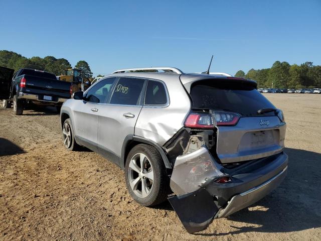 1C4PJLDB9KD130248 - 2019 JEEP CHEROKEE L GRAY photo 3