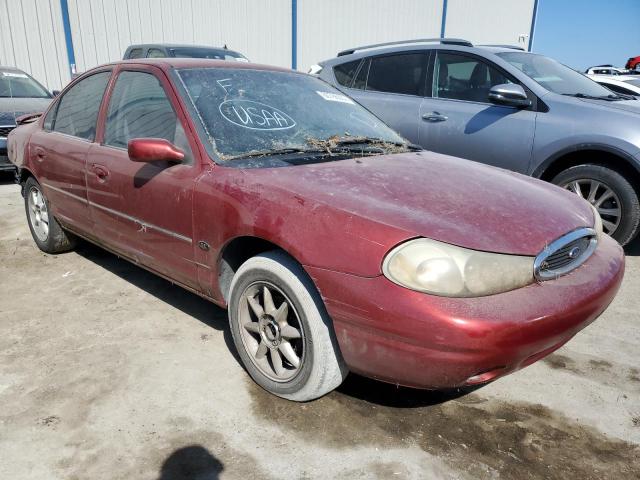 1FAFP66L6YK138187 - 2000 FORD CONTOUR SE RED photo 1