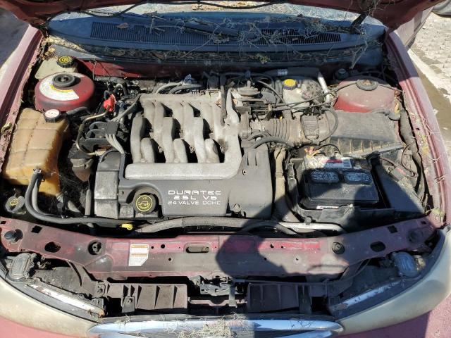 1FAFP66L6YK138187 - 2000 FORD CONTOUR SE RED photo 7