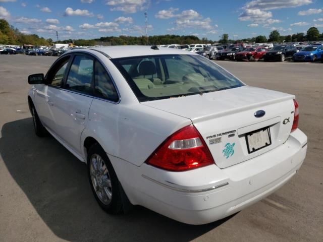 1FAHP27167G125391 - 2007 FORD FIVE HUNDR WHITE photo 3