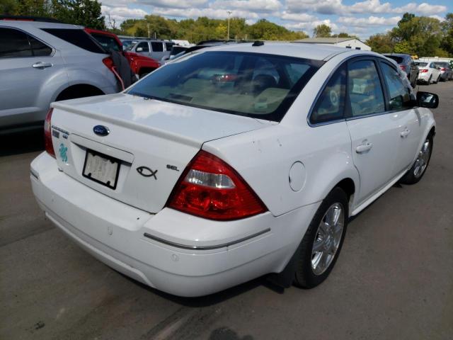 1FAHP27167G125391 - 2007 FORD FIVE HUNDR WHITE photo 4