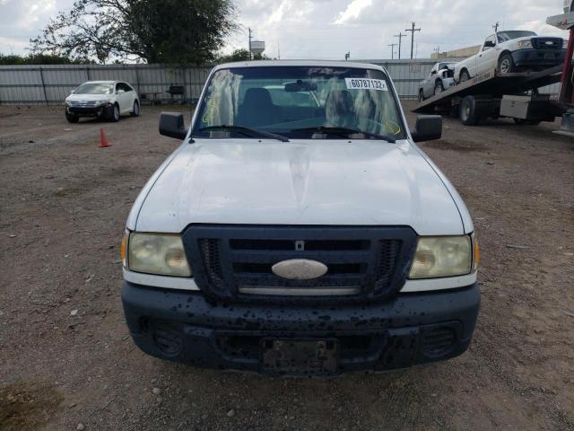 1FTYR10D09PA40987 - 2009 FORD RANGER WHITE photo 9