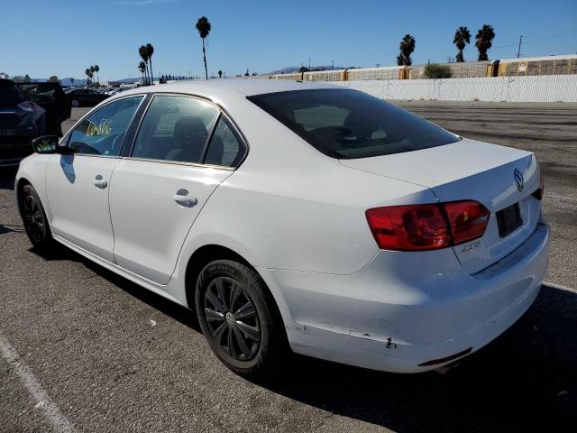 3VW2K7AJ2DM387038 - 2013 VOLKSWAGEN JETTA BASE WHITE photo 3