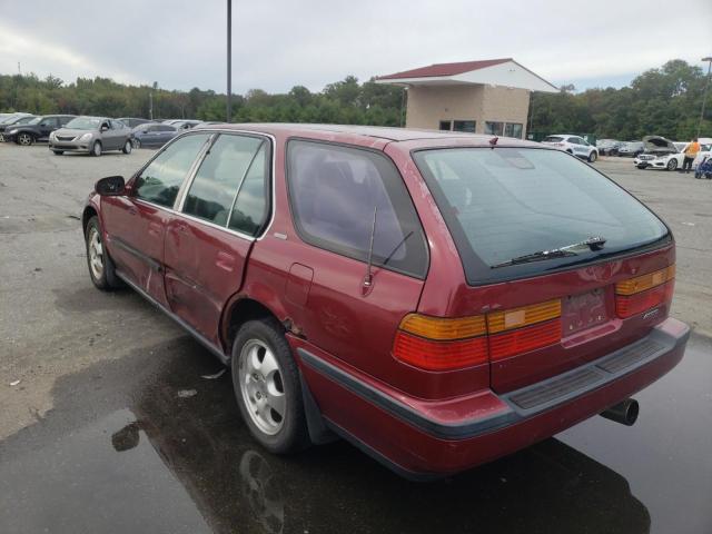 1HGCB975XPA010165 - 1993 HONDA ACCORD LX RED photo 3