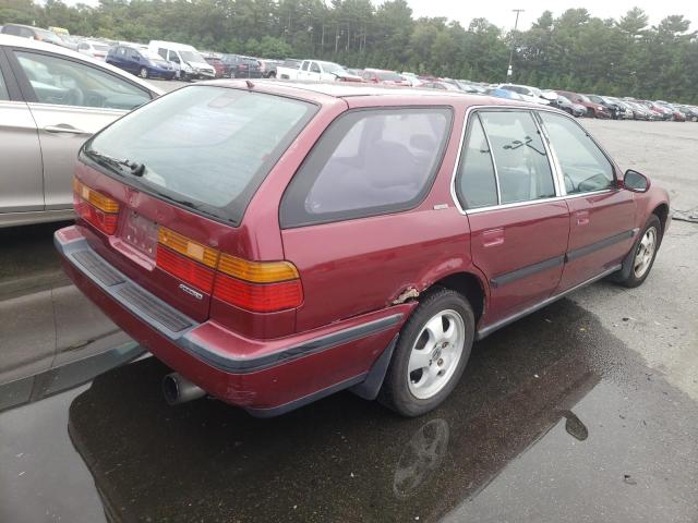 1HGCB975XPA010165 - 1993 HONDA ACCORD LX RED photo 4