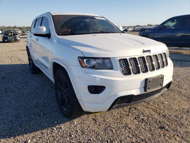 1C4RJEAG9FC220564 - 2015 JEEP GRAND CHER WHITE photo 1