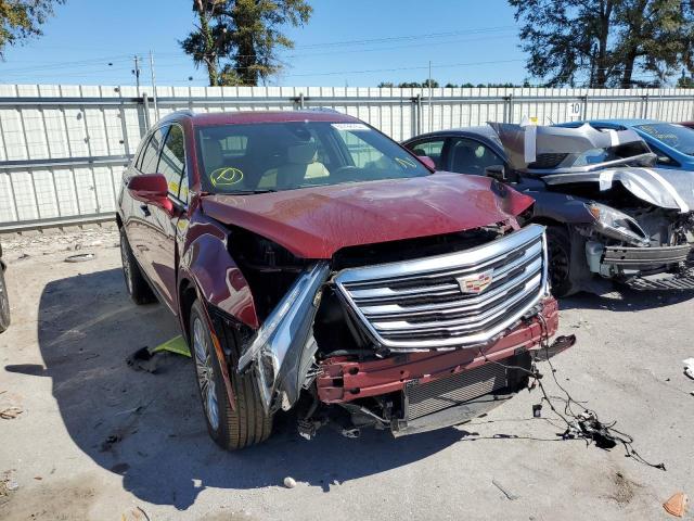 1GYKNBRS6HZ283595 - 2017 CADILLAC XT5 LUXURY BURGUNDY photo 1