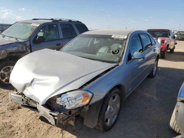 2G1WD58C779320984 - 2007 CHEVROLET IMPALA SUP ნაცრისფერი ფოტო 2
