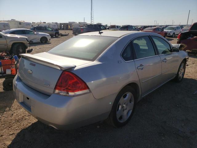 2G1WD58C779320984 - 2007 CHEVROLET IMPALA SUP ნაცრისფერი ფოტო 4