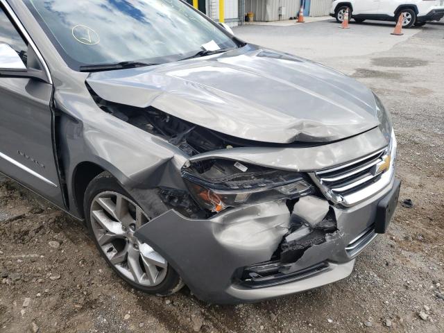 1G1105S33KU135079 - 2019 CHEVROLET IMPALA PRE ნაცრისფერი ფოტო 9