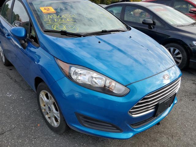 3FADP4BJ9GM148042 - 2016 FORD FIESTA SE BLUE photo 9