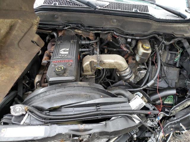 3D7KS28CX7G747758 - 2007 DODGE RAM 2500 S BLACK photo 7