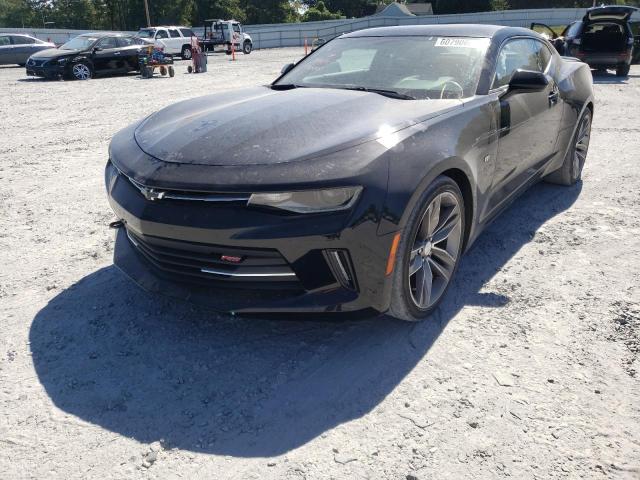 1G1FB1RS2J0175844 - 2018 CHEVROLET CAMARO LT BLACK photo 2