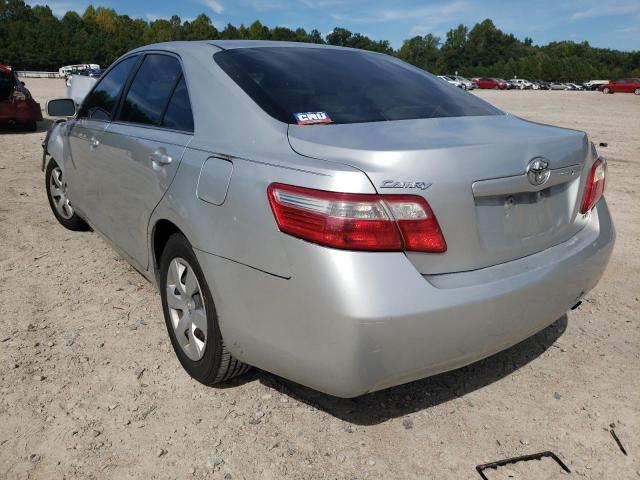 4T1BE46K57U049963 - 2007 TOYOTA CAMRY CE SILVER photo 3