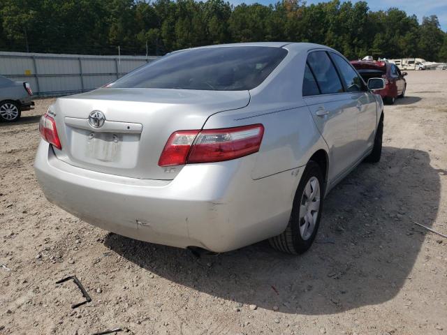 4T1BE46K57U049963 - 2007 TOYOTA CAMRY CE SILVER photo 4