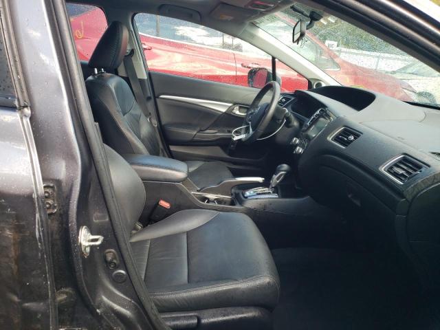 2HGFB2F93FH537425 - 2015 HONDA CIVIC EXL Boz foto 5
