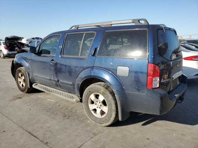 5N1AR18U57C622394 - 2007 NISSAN PATHFINDER BLUE photo 3